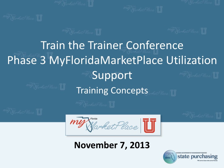 train the trainer conference phase
