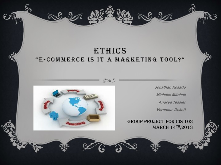 ethics e commerce is it a marketing tool