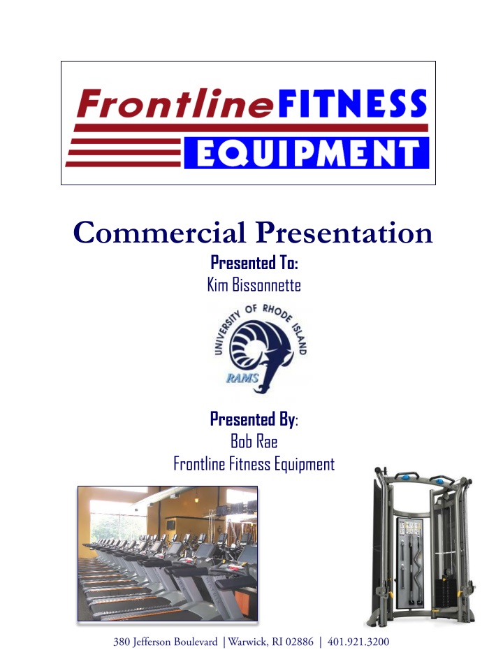 commercial presentation
