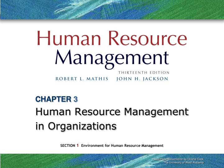 chapter 3 human resource management in organizations