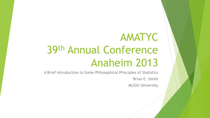 amatyc 39 th annual conference anaheim 2013