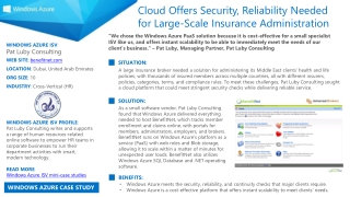 PPT WINDOWS AZURE ISV Ariett WEB SITE ariett LOCATION