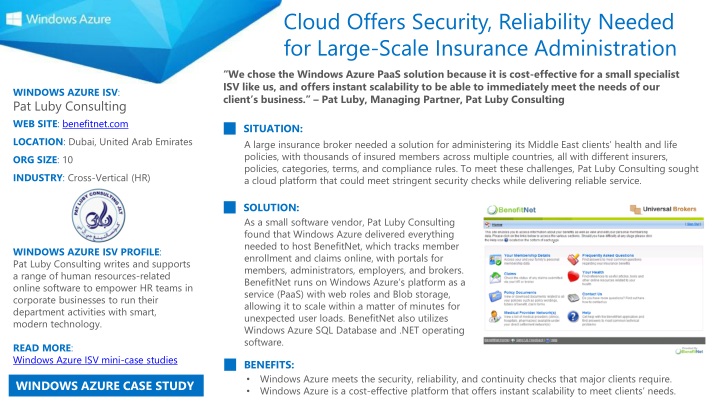 cloud offers security reliability needed