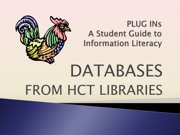plug ins a student guide to information literacy