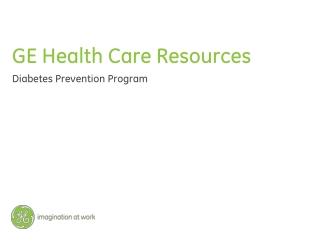 GE Health Care Resources