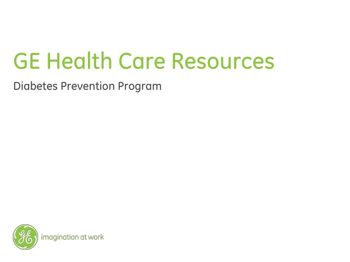 ge health care resources