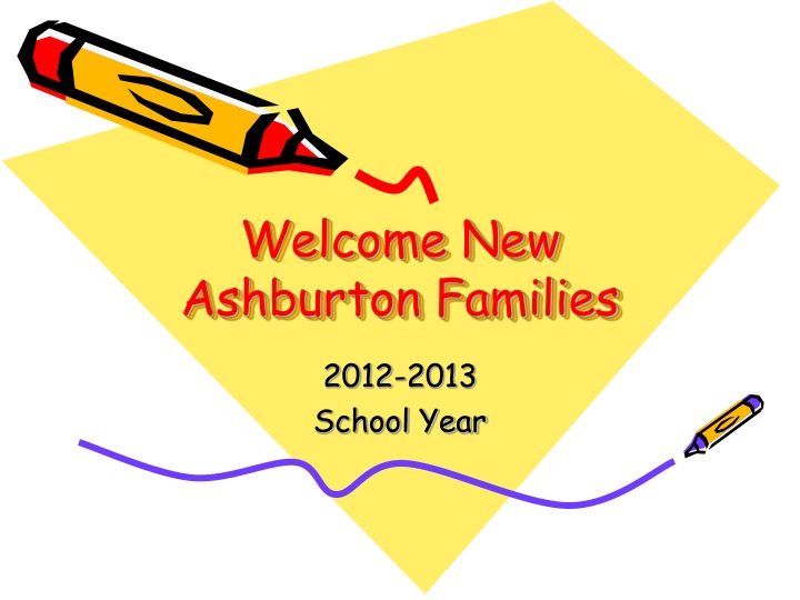 welcome new ashburton families