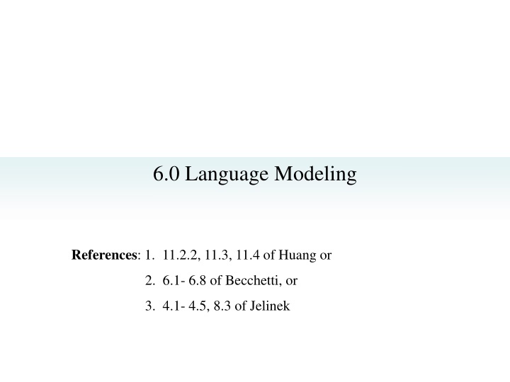 6 0 language modeling