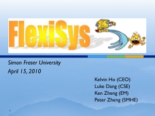 Kelvin Ho (CEO) 				Luke Dang (CSE) 				Ken Zheng (EM) 				Peter Zheng (SMHE)