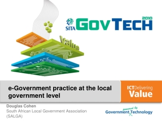 e-Government practice at the local government level