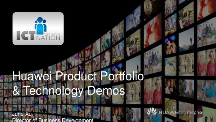huawei product portfolio technology demos june