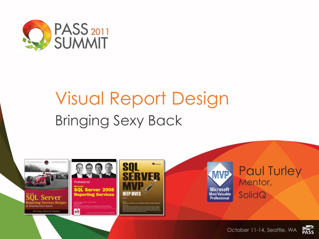 PPT - Visual Report Design PowerPoint Presentation, free download - ID ...