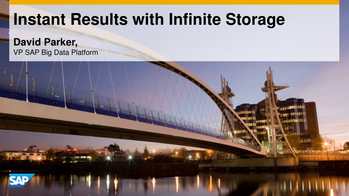 instant results with infinite storage