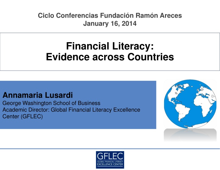 financial literacy evidence a cross countries
