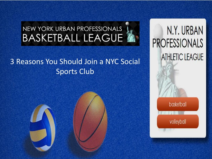 3 reasons you should join a nyc social sports club