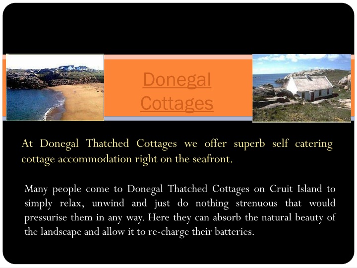 donegal cottages