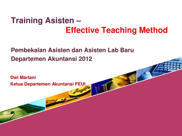 training asisten effective teaching method