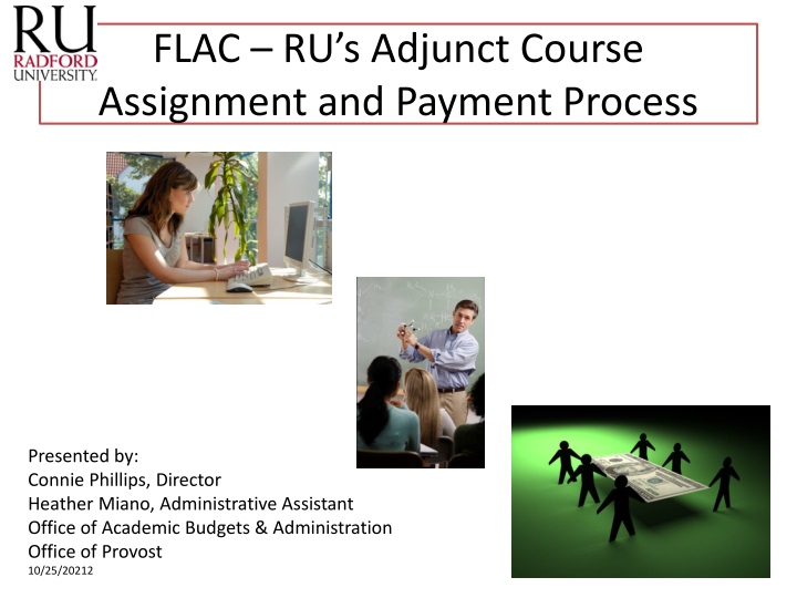 flac ru s adjunct course assignment and payment process