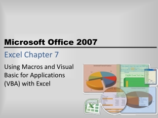 Excel Chapter 7