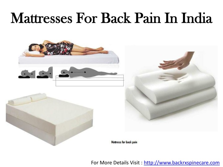mattresses for back pain in india