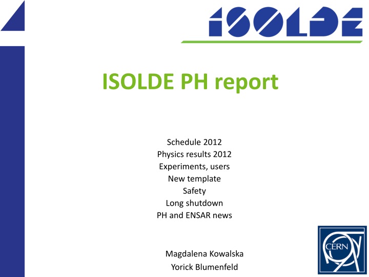 isolde ph report