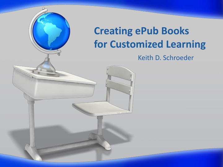 creating epub books for customized learning