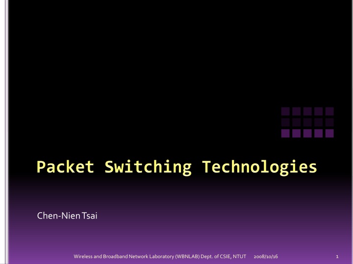 packet switching technologies