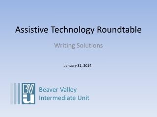 Assistive Technology Roundtable