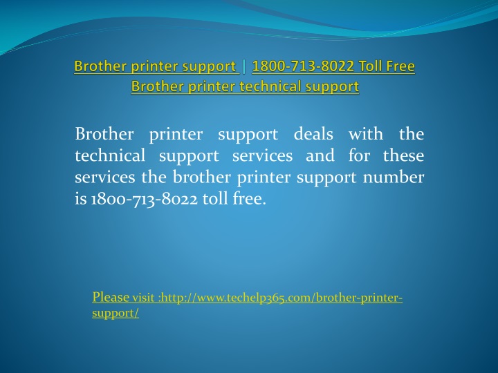 brother printer support 1800 713 8022 toll free brother printer technical support