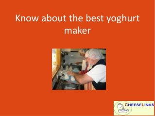 Voted most popular new Yoghurt Maker