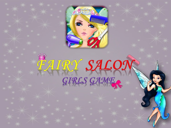 fairy salon girls game