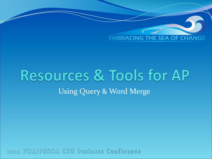resources tools for ap