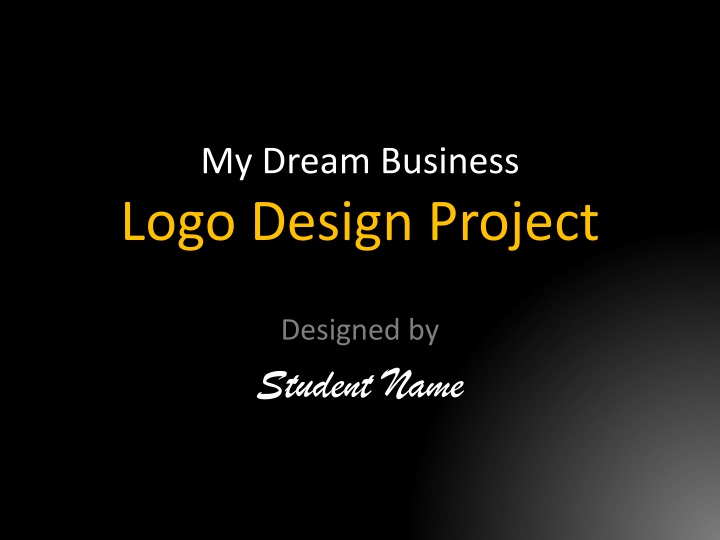 my dream business logo design project