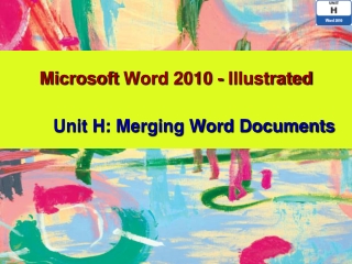 Microsoft Word 2010 - Illustrated