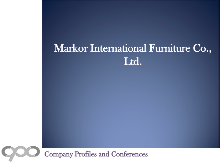 markor international furniture co ltd