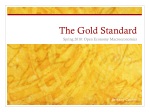 The Gold Standard - slide 1