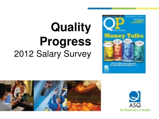 quality progress 2012 salary survey