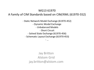 Jay Britton Alstom Grid jay.britton@alstom