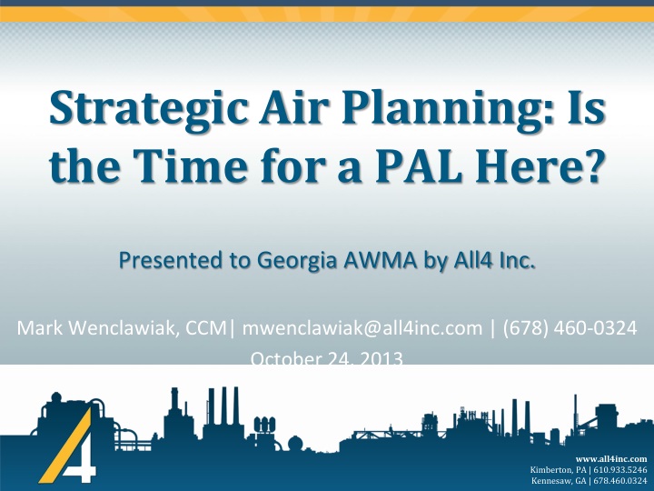 strategic air planning is the time for a pal here