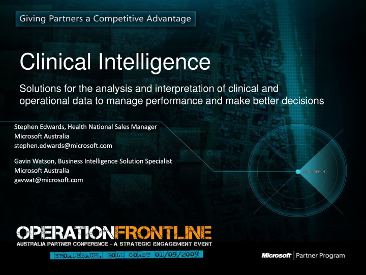 clinical intelligence