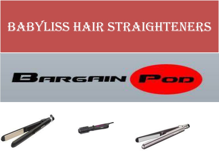 babyliss hair straighteners
