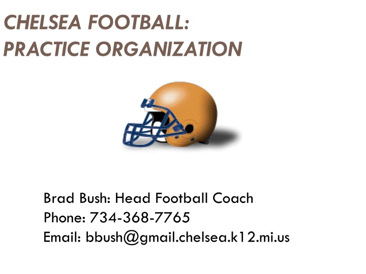 chelsea football practice organization