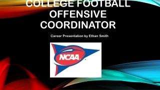 College football Offensive Coordinator