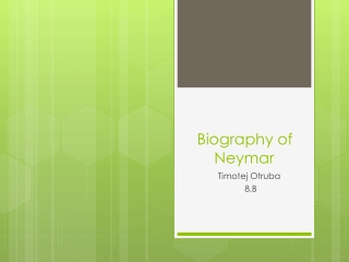 Biography of Neymar