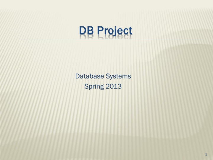 db project