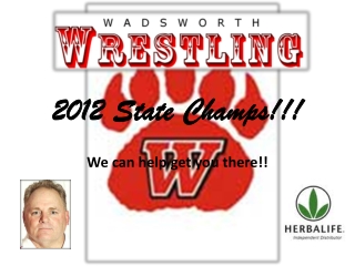 2012 State Champs!!!