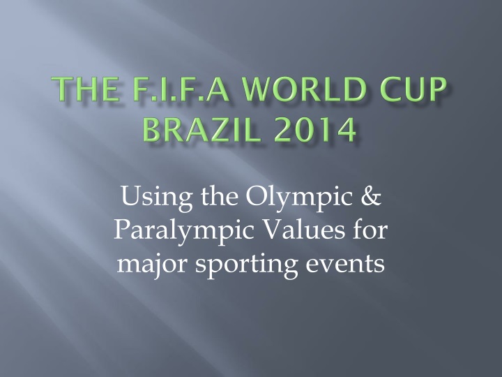 the f i f a world cup brazil 2014