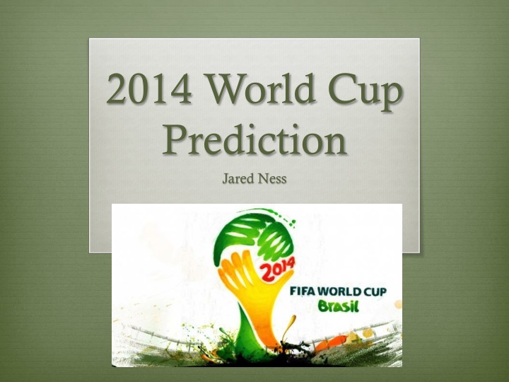 2014 world cup prediction