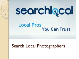 Search Local Photographers