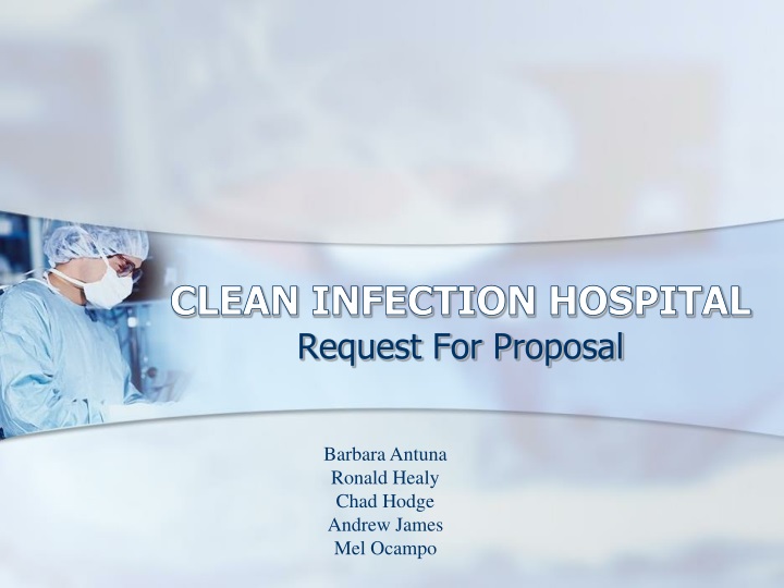 clean infection hospital